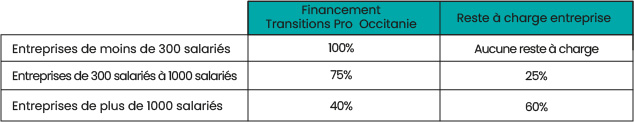 transitions pro occitanie transco financement